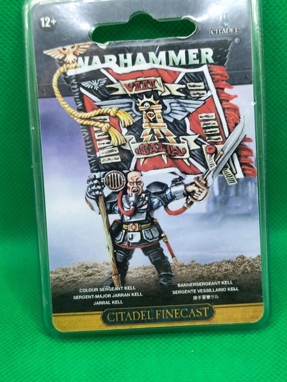 Sergeant Kell Astra Militarum Finecast