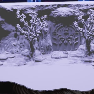 Türen des Durin-Harz-Dioramas