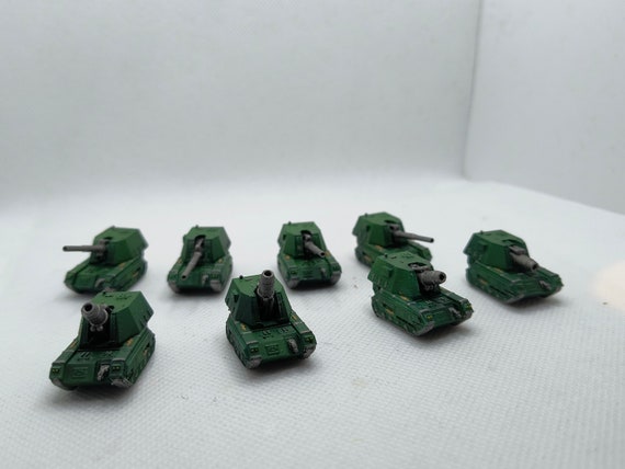 Short and long range artillery, 8 pcs, Epic Scale resin (unpainted )