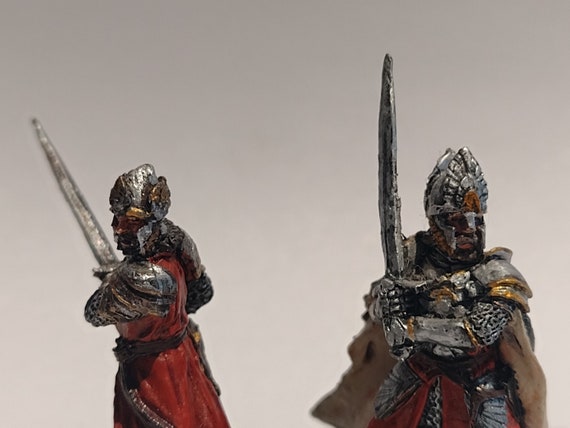 LOTR Elendil & Isildur Metal, pro painted