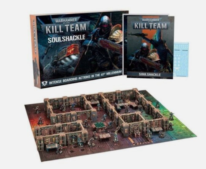 Warhammer 40K: Kill Team Competitive Skirmish Gaming Core Manuals & Decks  Bundle 