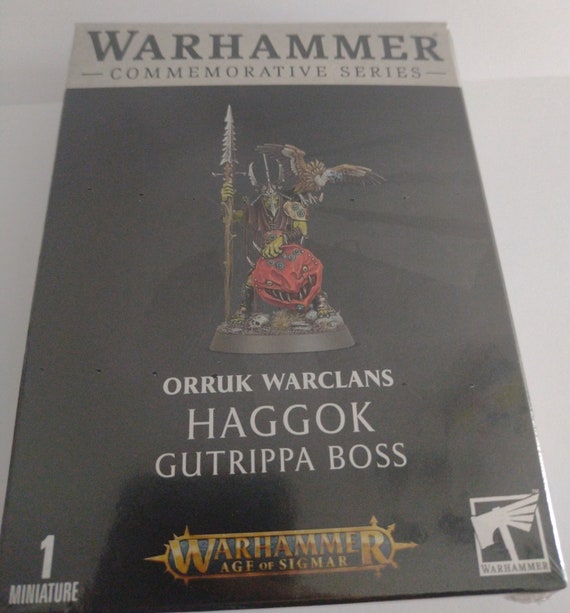 Warhammer Age of Sigmar Orruk Warclans Haggok Gutrippa Boss