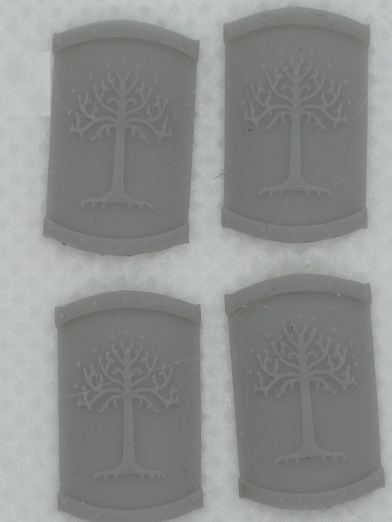 4 x shields of minas tirith for MESBG