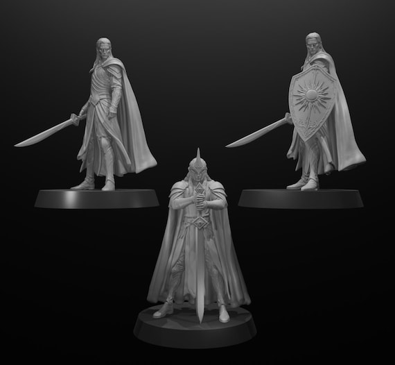 Ecthelion, Glorfindel Balrog Slayers Resin 3 pcs