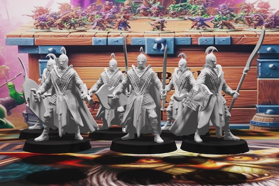 Noble Elf Defenders 11pcs