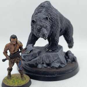 Man-bear Beorn resin (unpainted)