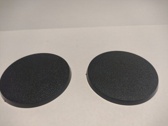 2 resin bases with a diameter of 60 mm