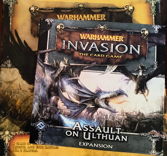 Warhammer Invasion and Assault on Ulthuan Expansion Box