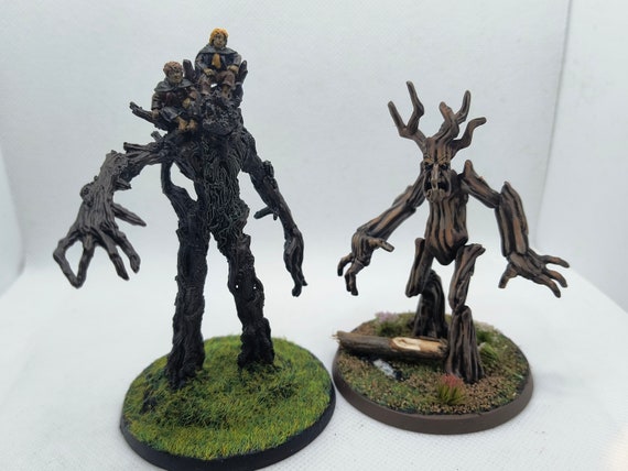 Treebeard Mighty Ent lotr metal, resint proxy ent , Painted