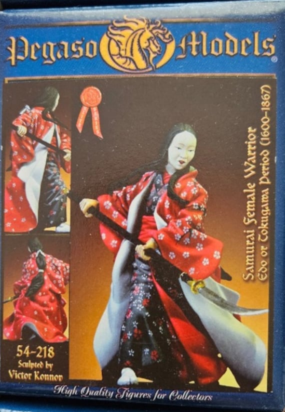 Samurai Female Warrior, Pegaso Models 54 mm