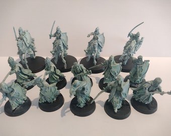 Mesbg metal army of dead painted