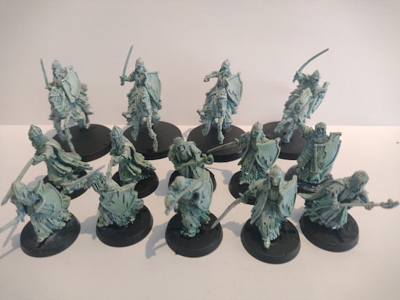 Mesbg metal army of dead painted