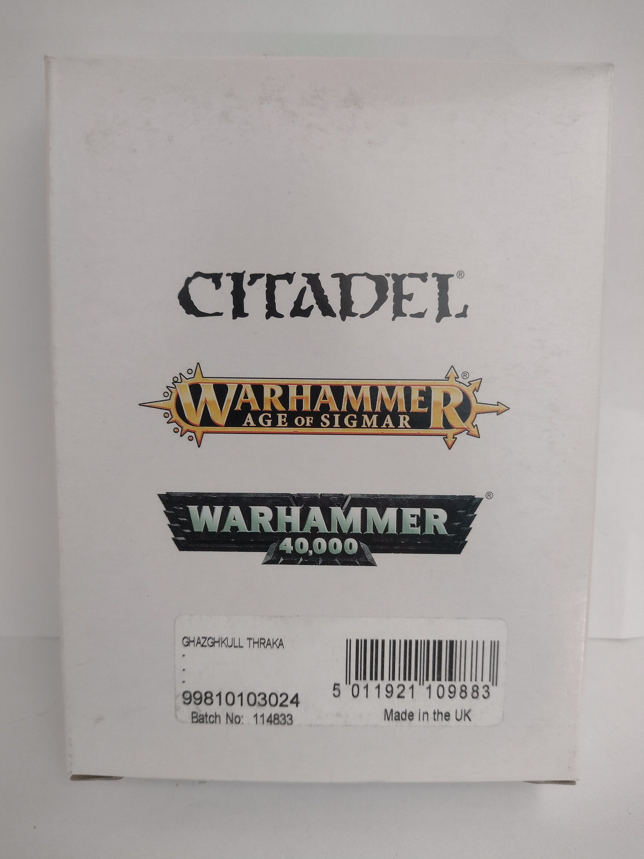 Warhammer 40k Ork Ghazghkull Thraka Resin/Finecast Painted