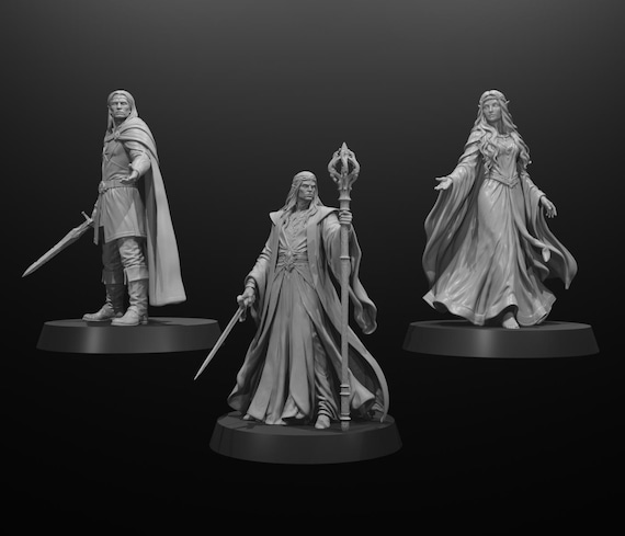 Turgon, Idril, Eärendil Resin