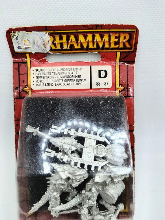 Warhammer Lizardmen Musician&Standard Bearer