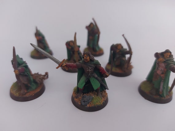 Faramir's Ranger Hand Paint Metal Models middle earth strategy battle game