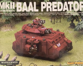 Space Marine Blood Angels Baal Predator