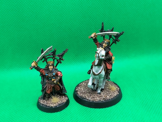 Haradrim Chieftain metal painted