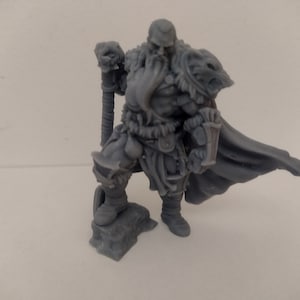 Barbarian Witcher Warrior Axeman Resin model