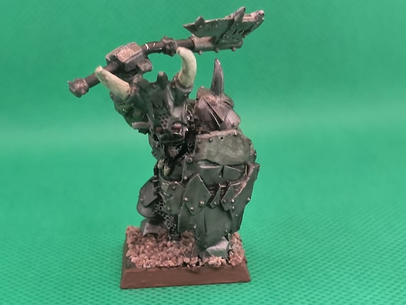 Black orc big bossMetal Painted, OOP