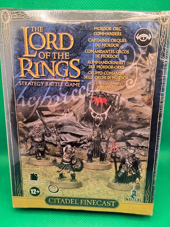 Mordor Orc Commanders finecast