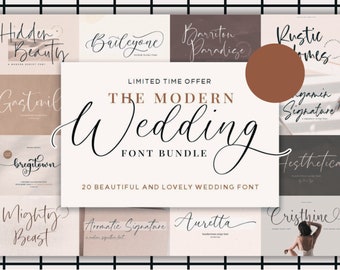 The Free Font Bundle Instant Digital Download procreate Prints Vintage ...