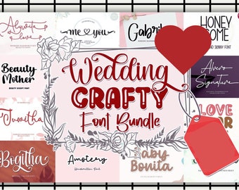 Elegant Serif Font Bundle Instant Digital Download procreate Prints ...