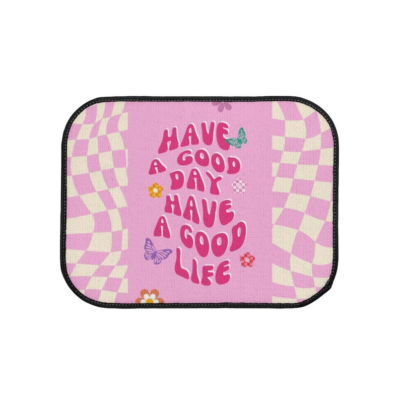 Boho Car Floor Mat 1pcs Aesthetic Y2K Groovy Car Floor Mat Etsy