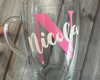 Vinyl Decals for Cups. Decals for Mugs. Stick on writing for Glassware. Mugs. Cups. Gin Glass. Champagne Glass. Wine Glass.