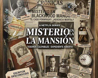Juego de Investigación Criminal Español: Caso de Asesinato #2|Murder Mystery Game, True Crime|15 pistas digitales| Digital y PDF Imprimible