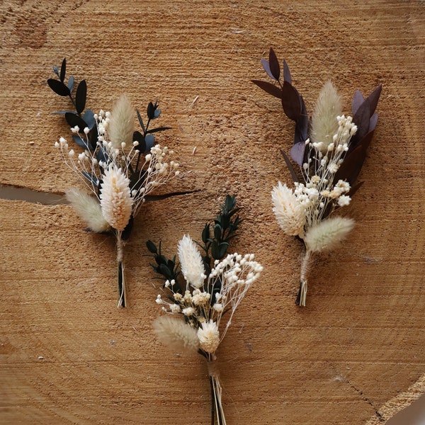 Dried Flower Bouquet- Mini Bouquet - Wedding Decoration - Guest Gift