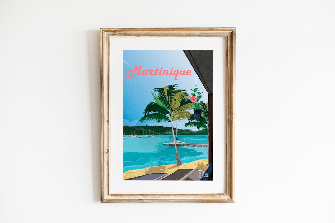 972 Martinique - Madinina | Autocollant plaque immatriculation