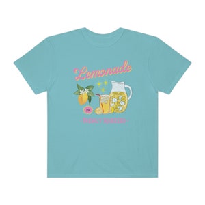 Vintage Lemonade Shirt for Women, Retro Lemonade Stand Tee, Summer Lemon T-Shirt, Best Seller, Comfort Colors 1717, Women’s 50’s Shirt. image 6