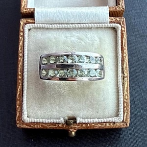 Sterling Silver Peridot Ring, Size 8.75 | R 1/2