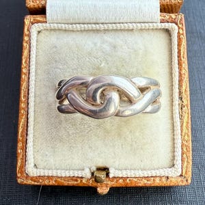 Sterling Silver Celtic Style Ring, Size 7.5 | P