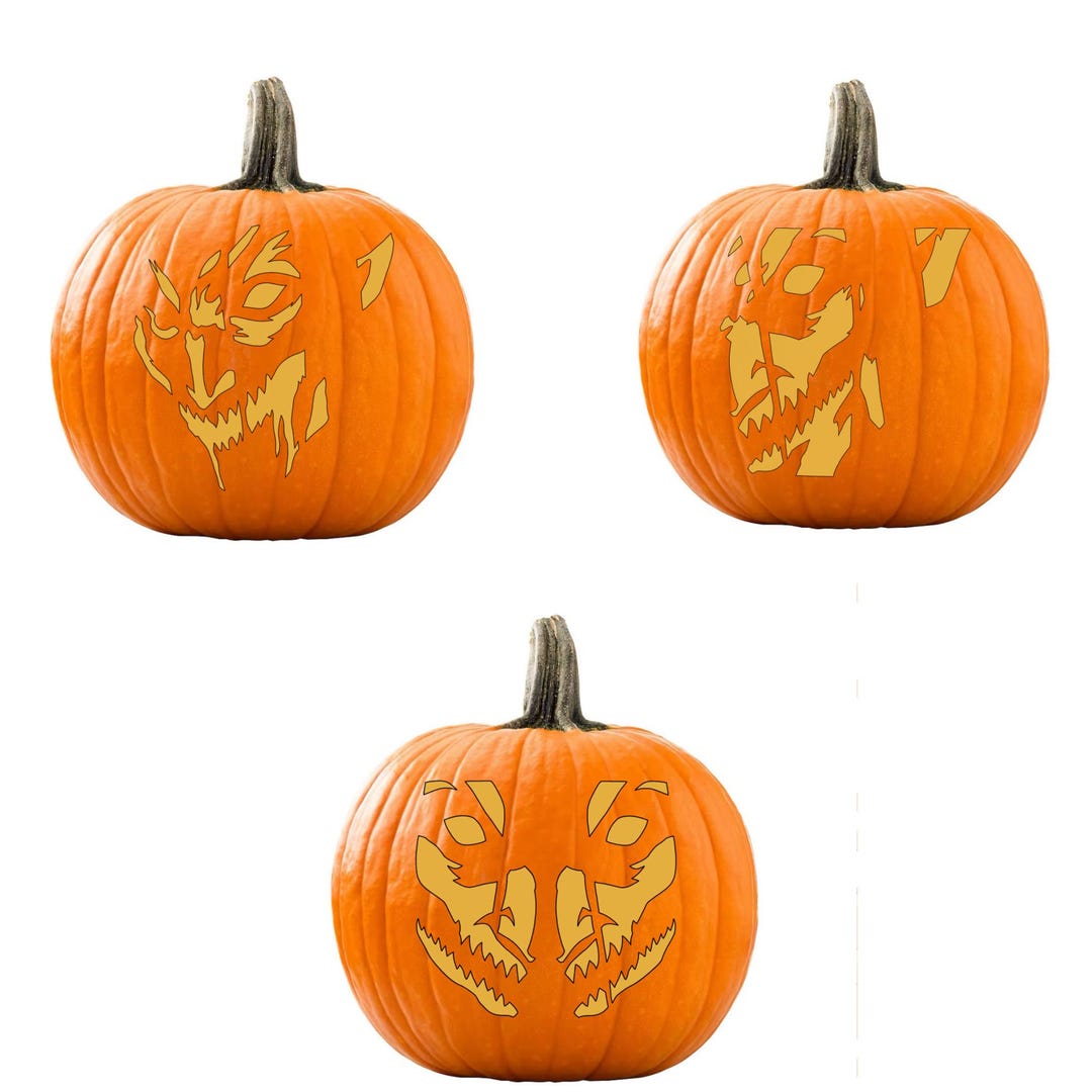 Pumpkin Stencils of Titan Form Eren - Etsy pumpkin-stencils-of-titan-form-eren-etsy