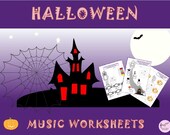 Halloween Music Worksheets