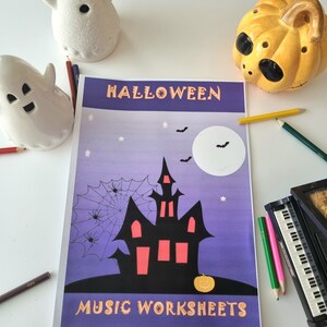 Halloween Music Worksheets