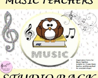 Music Teachers Studio Pack