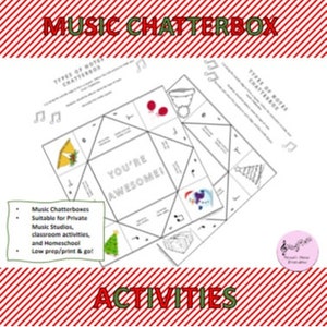 Music Christmas Chatterboxes image 1