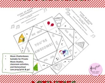 Music Christmas Chatterboxes