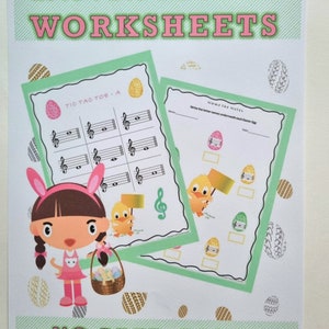 Easter Music Worksheets image 2