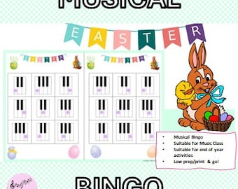 Easter Musical Bingo