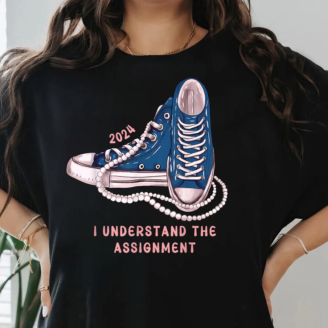 Chucks and Pearls 2024 Kamala Harris Png, Chucks And Pearls PNG ...