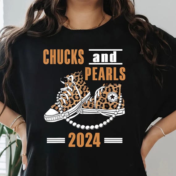 Chucks and Pearls 2024 Leopard Cheetah Png Harris for President Png madam President 2024 election Png harris 2024 chucks and Pearls Png Etsy