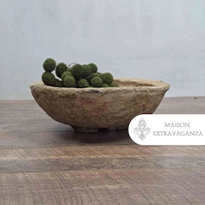 Ciotola di carta pesta artigianale indiana, decorazione domestica indiana, regalo perfetto, ciotola fatta a mano, ciotola di carta, decorazione unica, prodotto artigianale, unico nel suo genere