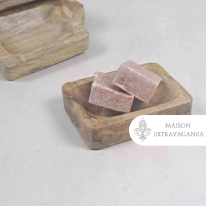 Mini wooden Tray for Amber Blocks, Amber Cube Tray, Wooden Grater, Mini Tray, Scented Cube Tray