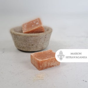AMBER PURE- Moroccan Scented Cubes - Natural Amber Resin Blocks for Home Fragrance - Long-Lasting, Organic, Vegan, 100% Cruelty-Free