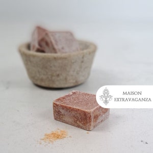 SAHARA - Moroccan Scented Cubes - Natural Amber Resin Blocks for Home Fragrance - Long-Lasting, Organic, Vegan, 100% Cruelty-Free