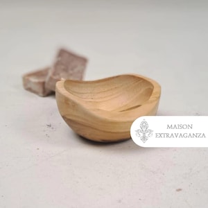 Mini wooden Tray for Amber Blocks, Amber Cube Tray, Wooden Grater, Mini Tray, Scented Cube Tray
